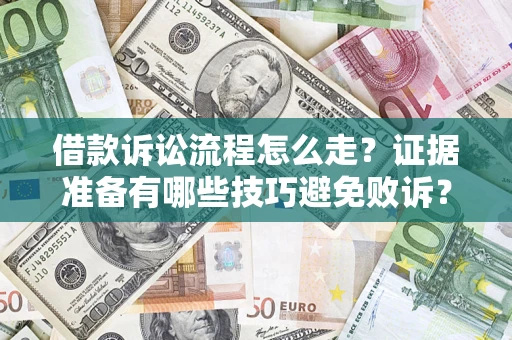 北京借款诉讼流程怎么走？证据准备有哪些技巧避免败诉？