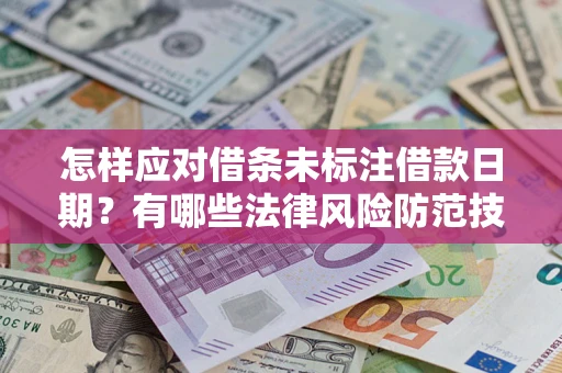 北京怎样应对借条未标注借款日期？有哪些法律风险防范技巧？