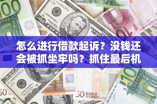 北京怎么进行借款起诉？没钱还会被抓坐牢吗？抓住最后机会！