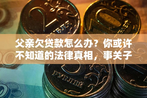北京父亲欠贷款怎么办？你或许不知道的法律真相，事关子女未来