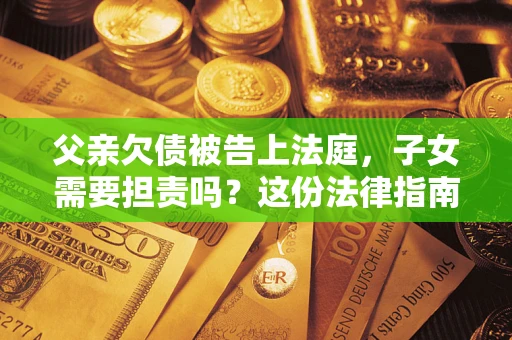 北京父亲欠债被告上法庭，子女需要担责吗？这份法律指南必须看完